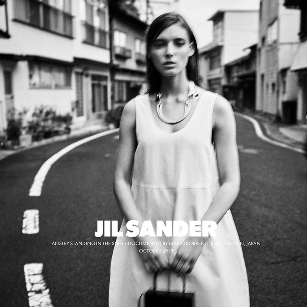 [NWT] Jil Sander SS19 Geek Cotton & Silk Dress